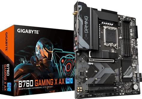 GIGABYTE B760 Gaming X AX Intel LGA 1700 ATX Motherboard 4x DDR5