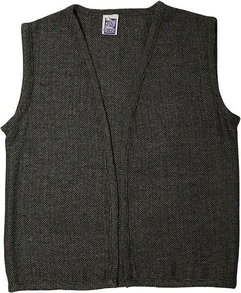 Making Believe Boys Peasant Costume Vest Black Tweed Large 8 10