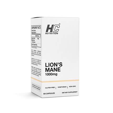 Lion’s Mane 1000mg – HC Nutrition