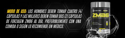 Forzagen | Suplemento Alimenticio ZMB6 | Zinc - Magnesio - Vitamina B6 ...