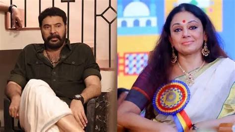 dont  shobana    veteran director  mammoottys