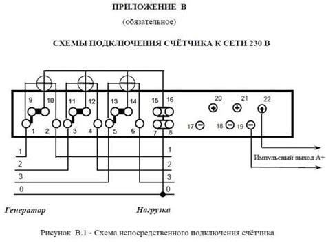 Испытательная коробка для подключения счетчика схема подключения