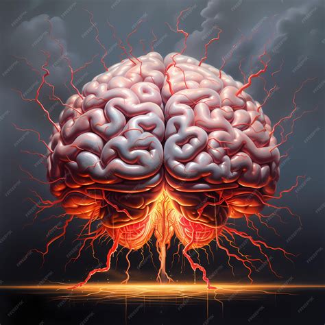 Premium Photo | Adrenaline Surge in The Brain