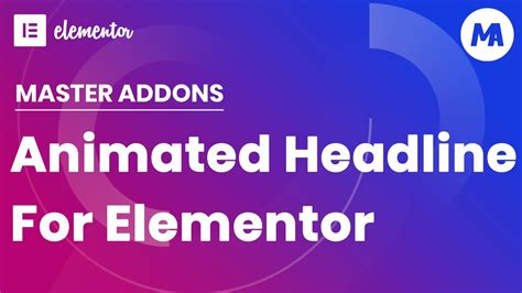 Free Animated Headline For Elementor Tutorial YouTube