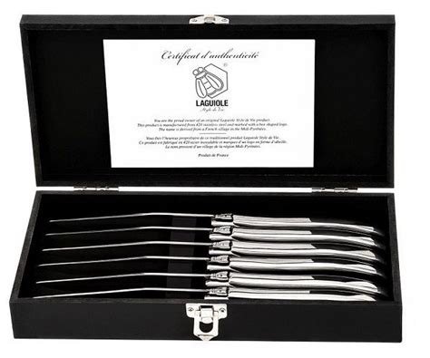 Laguiole Style De Vie Steakmesser Luxury Line Edelstahl St Ck Kaufen