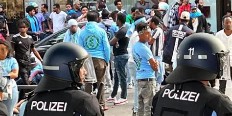 M S De Eritreos Detenidos En Alemania Tras Disturbios