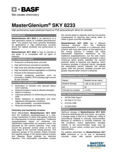 liquid white basf master glenium sky   construction