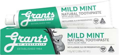 Grants Mild Mint Toothpaste G Amazon Au Health Household