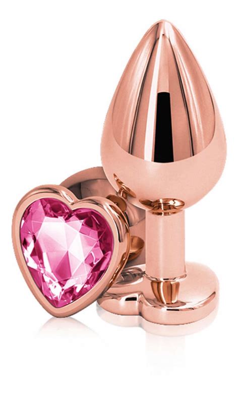Plug Anal Dilatador Pack 3 Corazón Morado Rose Gold Mercado Libre