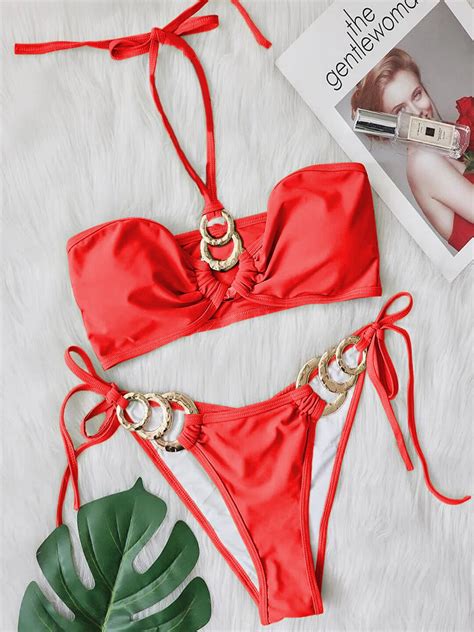 Buy Krenoz Chain Hollow Straps Lingerie Set Lingerie Set For Women Myntra