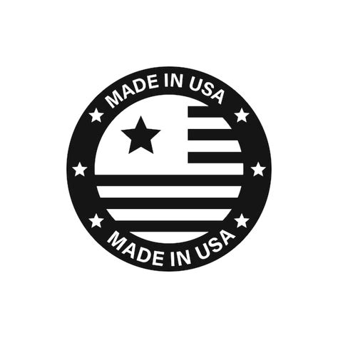 Premium Vector Made In Usa Label Made In Usa United States Production