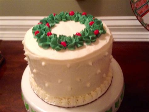 Christmas Wreath Cake