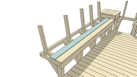 Remodelaholic How To Build Space Saving Deck Benches For A Small Deck