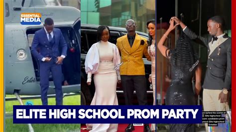 Elite High School Student Attends Prom In Chopper L Luxury Prom Party