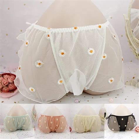G STRINGS MALE Lingerie Men Panties Sexy Sheer Sissy Briefs Underpants 7 12 PicClick UK