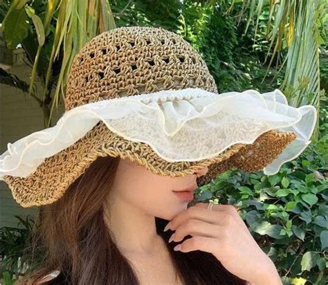 Mũ Cói Xinh Đi Biển Phong Cách 2025 BIKINI XINH