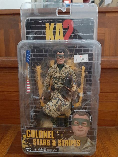Neca Kick Ass Colonel Stars Stripes Hobbies Toys Collectibles Memorabilia Fan