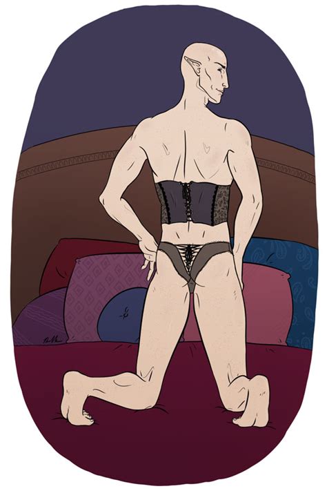 Solas In Lingerie By MinionR Hentai Foundry