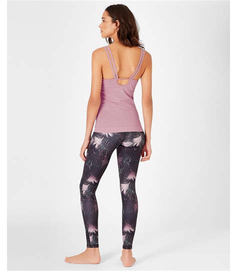 Namaska Yoga Vest Velvet Rose Womens Vests Sweaty Betty Yoga Clothes Running Leggings