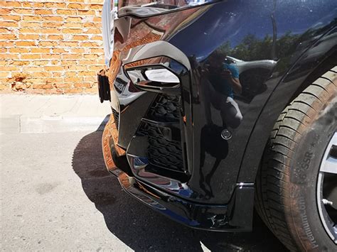 Сплиттер Parsan для BMW X7 (G07) M-Sport - Parsan-Tuning производство ...