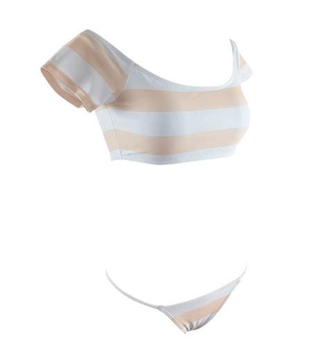 Women S Tribal Bikini High Waisted Piece Cut Out Swimsuit With Thong