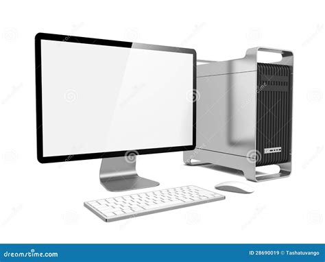 modern computer station stock illustration illustration  wide