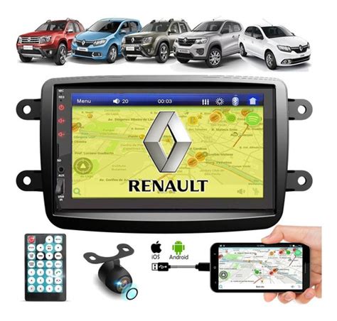 Multimídia 2 Din Renault Duster Sandero Logan Kwid 2006/2013 | Frete grátis