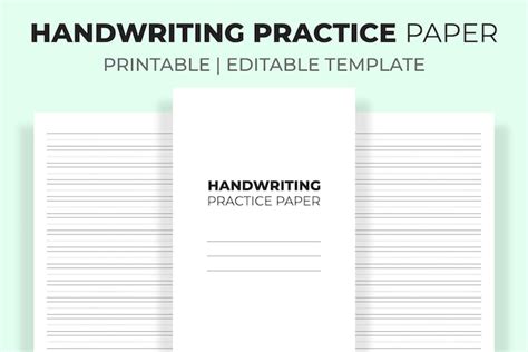 papier ligné imprimable pour l'écriture manuscrite - Observer