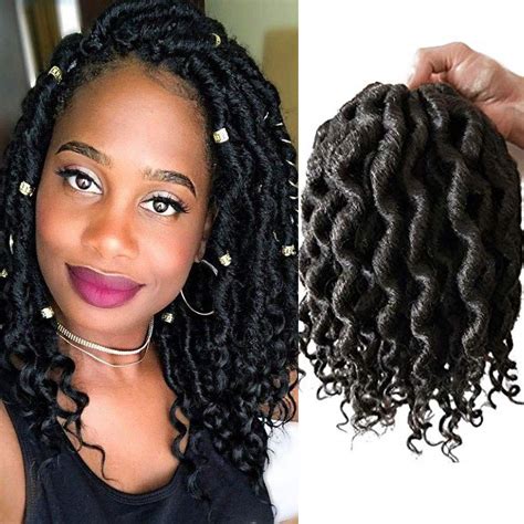 Buy Flyteng 6packs Fauxs Locs Crochet Hair Kanekalon Hair Senegalese