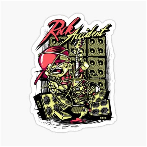 Monsters Hardcore Sticker For Sale By UA T Shirts Redbubble