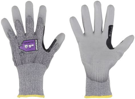 Superior Glove Cut Resistant Gloves Clute Cut Xl Black Grey