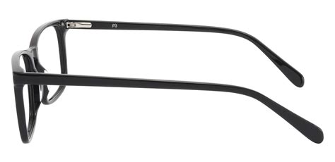 Finney Rectangle Reading Glasses Black Mens Eyeglasses Payne Glasses