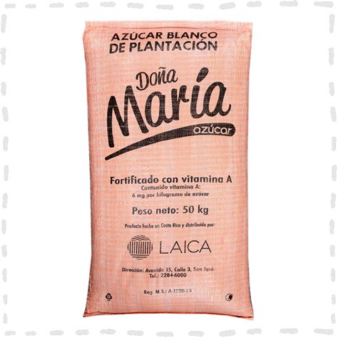 AZUCAR D MARIA FORTIFICADO 25 KGS Solera Co S A