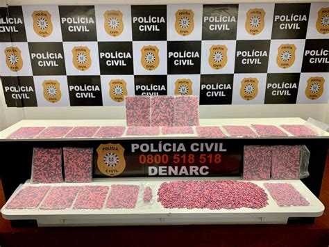 Polícia Civil Efetua Maior Apreensão De Drogas Sintéticas Da História