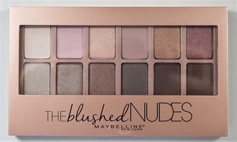 WARPAINT And Unicorns Maybelline The Blushed Nudes Palette Swatches