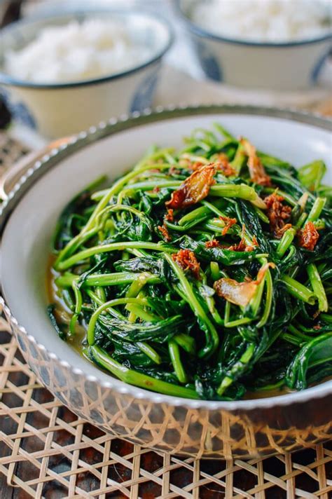 Ong Choy With Xo Sauce Recipe Vegetable Dishes Asian Vegetables