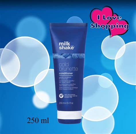 Milk Shake Cold Brunette Shampoo Conditioner สำหรบผมธรรมชาต ผมททำสนำตาล นำตาลออน หรอสบ