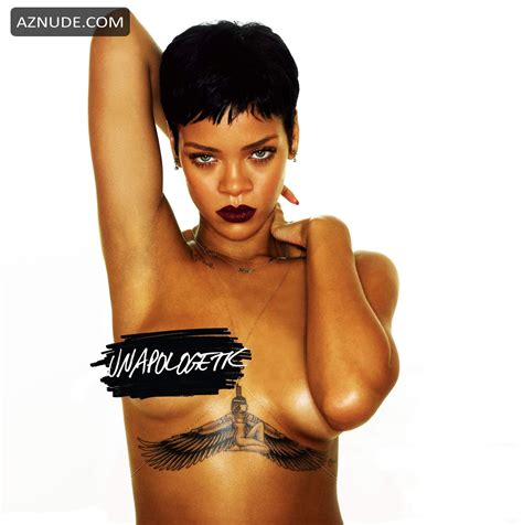 Rihanna Topless And Nude For Unapologetic Album Aznude