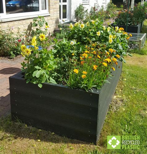 Recycled Plastic Planters and Raised Beds