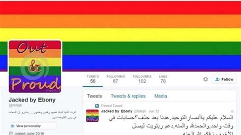 Over Isis Twitter Accounts Have Been Hacked With Gay Pornography