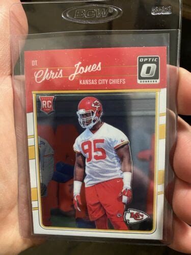 Donruss Optic Rookies Chris Jones Rc Rookie Kansas City