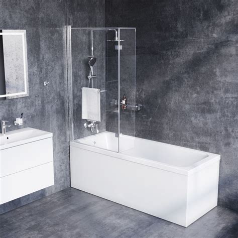 Штора для ванной Damixa Skyline DX35WBS-D7W1-150MT поворотная 80х150 см ...