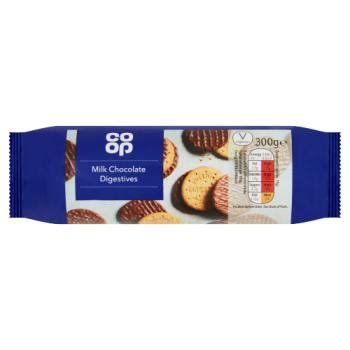 Co Op Milk Chocolate Digestives G From Nisa Ravenshead In