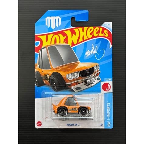 Hot Wheels Mad Mike Tooned Mazda Rx Shopee Malaysia