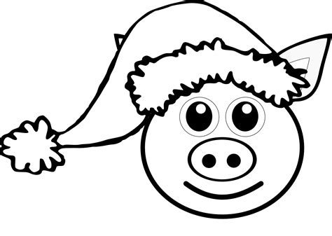 Black Pig Cartoon - ClipArt Best