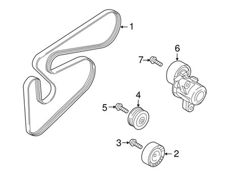 2011-2020 Mitsubishi Serpentine Belt 1340A150 | MitsubishiParts.com
