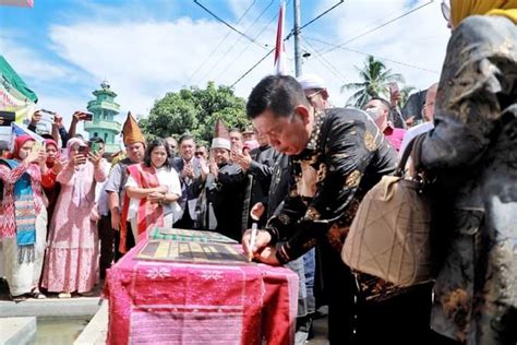 Rhs Resmikan Kantor Pangulu Dan Balai Nagori Gunung Serawan Simada News