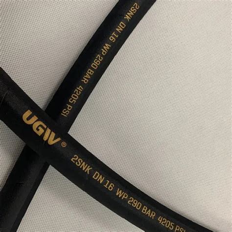 DIN EN853 2SNK Wire Braid Hydraulic Hose Manufacturers UGW