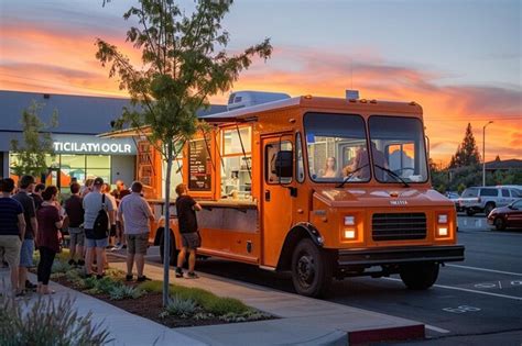 Savor on wheels food truck adventure | Premium AI-generated image