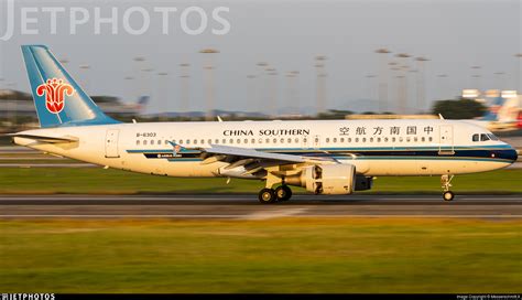 B 6303 Airbus A320 214 China Southern Airlines Messerschmitt X